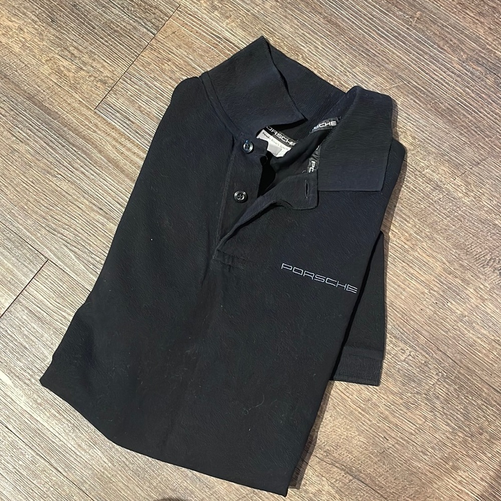 Black Porsche Design / Porsche Driver’s Selection Polo - XS
